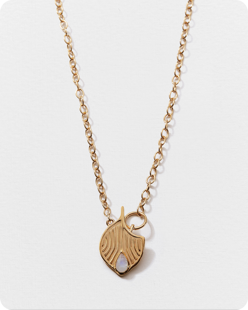 Moonstone Yoni Pendant Hysteria Jewelry