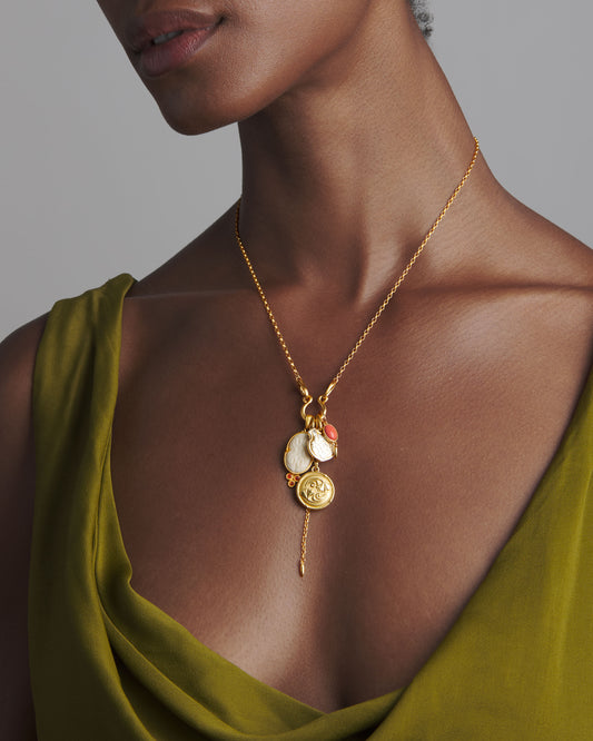 Keeper of All Treasures Charm Necklace Set