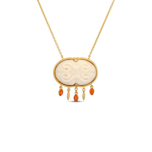The Cinched Cameo Necklace